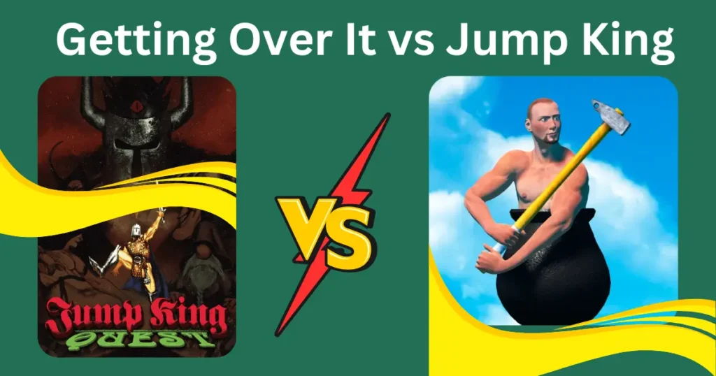 Getting Over It vs Jump King